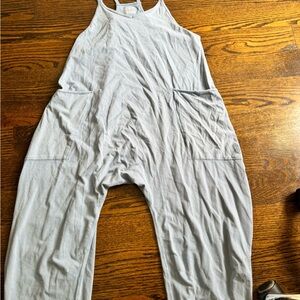 Free people light blue romper size small worn once